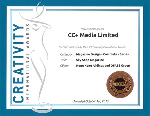 CC+ Magazine Design Bronze