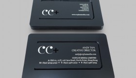 CC＋ Business Card Design