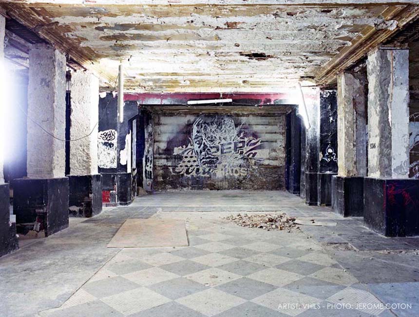 Basement: event space / art gallery. Image courtesy of Jerome Coton 