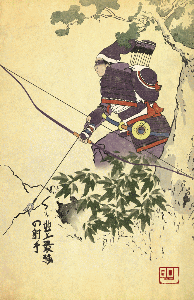 （圖片來源：http://ukiyo-pop.com/artwork/avenging-ukiyo-e）